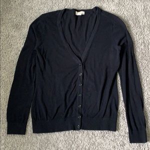 Black cardigan